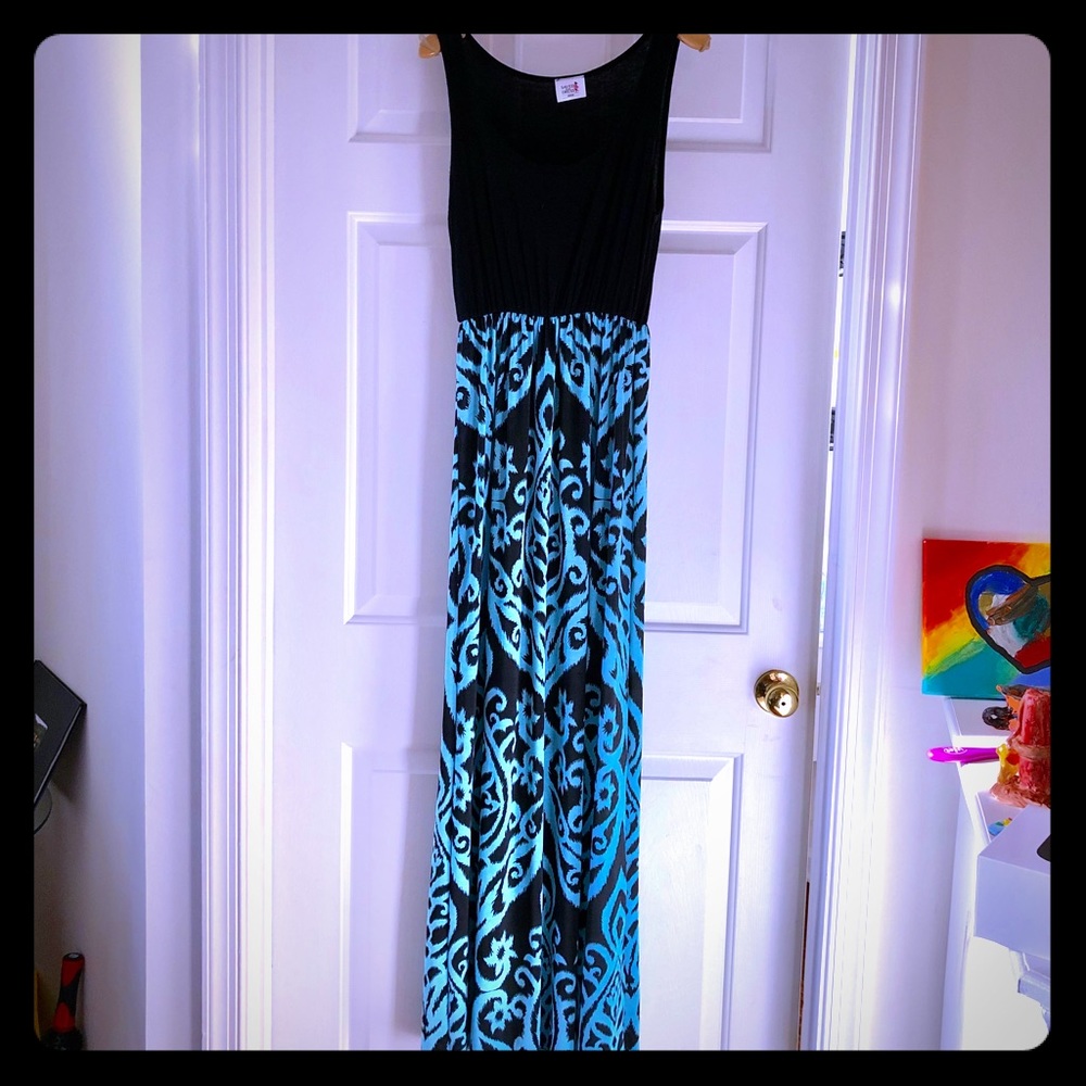 Women’s Saved by the Dress black and blue dress